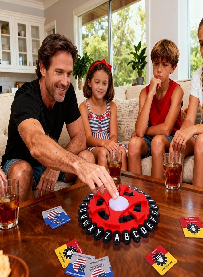 Aodomis WORDSTORM 26-Letter Fast-Paced Family Word Game | 144 Challenge Categories | Party Game for Adults, Teens & Kids - Image 2